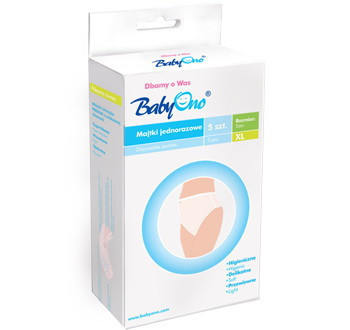 Трусики послеродовые и послеоперационные, одноразовые, дышащие BabyOno (5 шт)