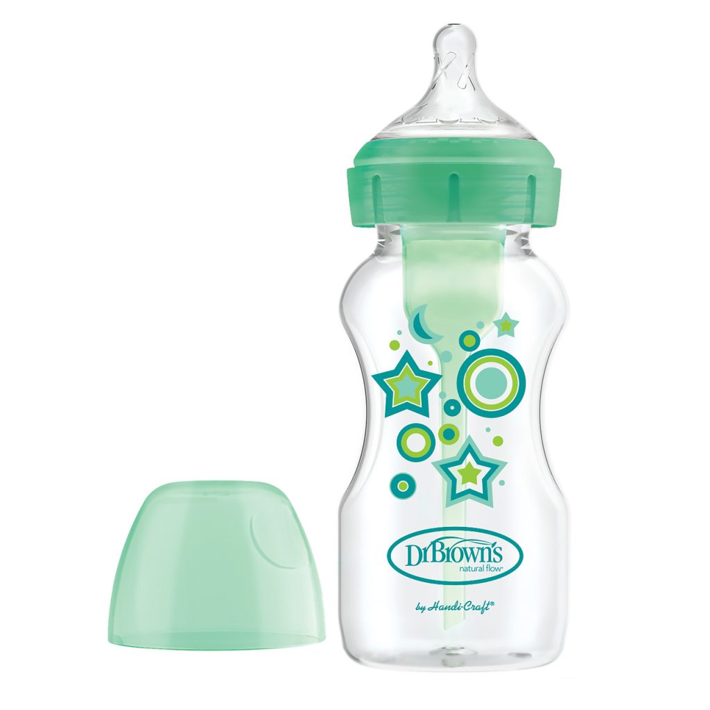 Бутылочка антиколиковая Dr.Brown's, 0+ с широким горлышком, 270 мл, BPA-free