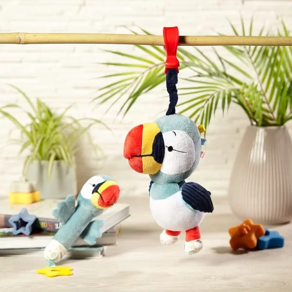 Пищалка с силиконовым прорезываем BABYONO, 3+, BPA-free — изображение 9