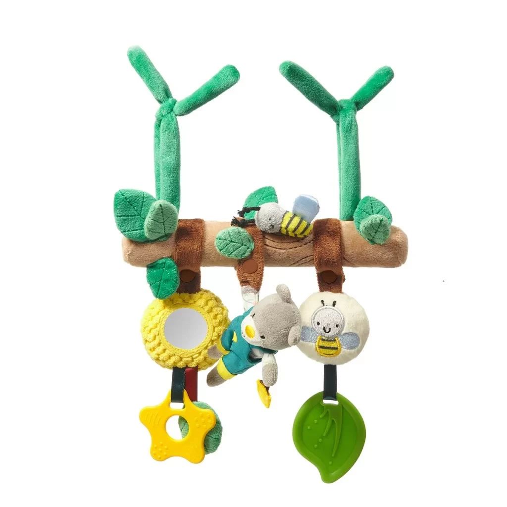 Развивающая подвеска для коляски 0+ TEDDY GARDENER Babyono