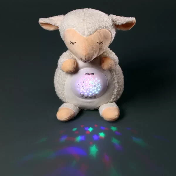 Игрушка-обнимашка с проектором 0+ Овечка Скарлет Babyono