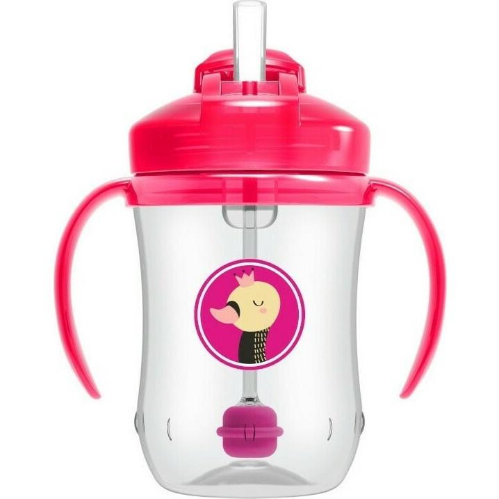 Поильник с трубочкой Dr.Brown's 270 мл, BPA-free БЕЗ УПАКОВКИ