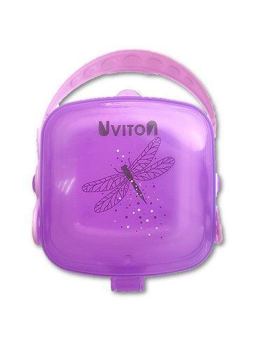 Футляр для пустышки Стрекоза UVITON, пластик BPA-free