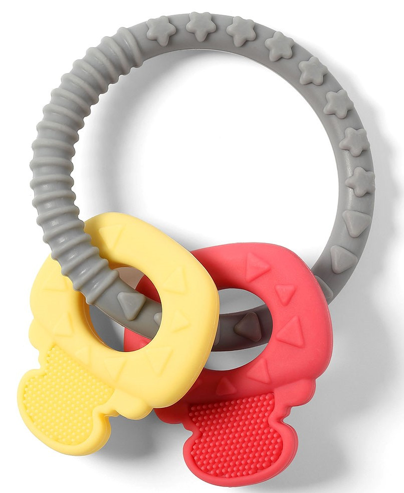 Прорезыватель силиконовый Ключики BabyOno, BPA-free