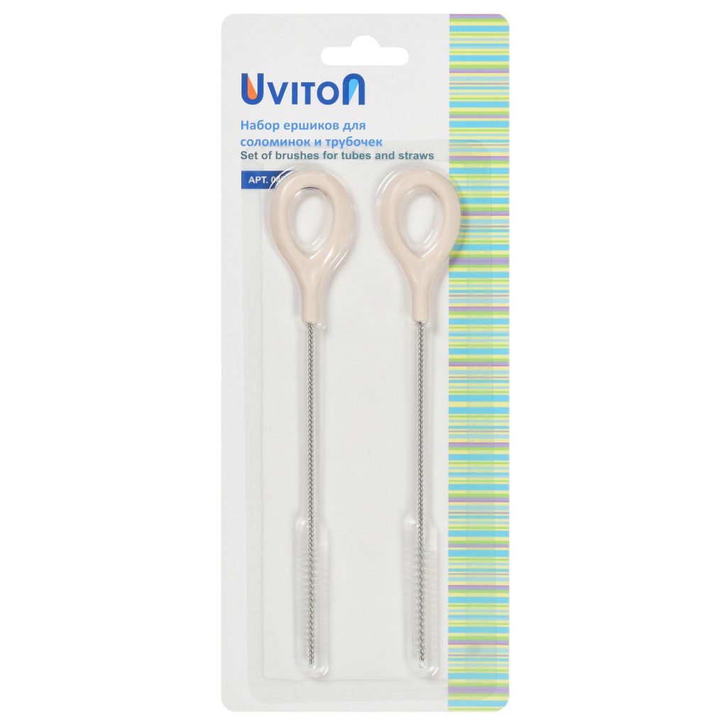 Ершики Uviton для мытья трубочек (2 шт), BPA-free