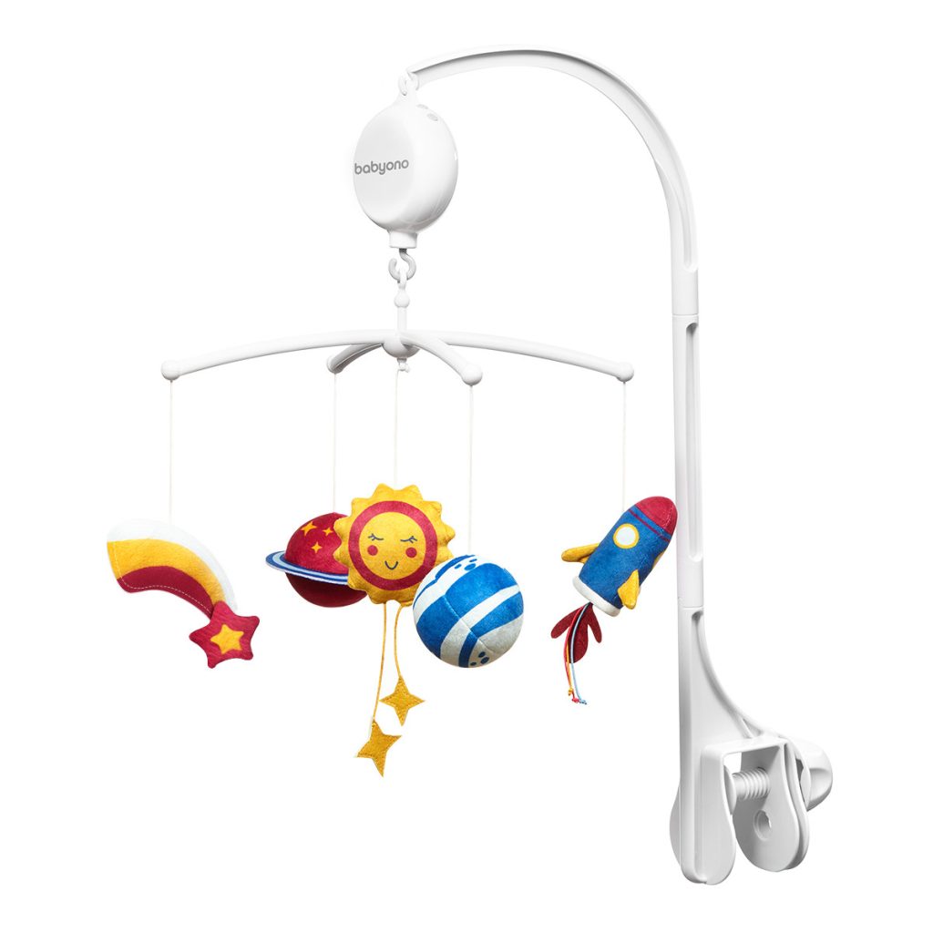 Мобиль для кроватки BABYONO с мелодиями Космос