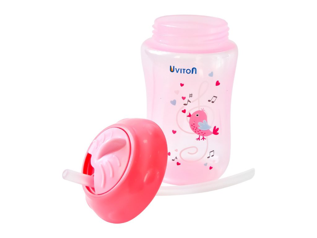 Поильник-непроливайка с трубочкой Uviton, BPA-free