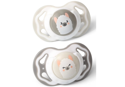 Пустышка силиконовая BPA-free, симметричная, 2 шт 3+ BabyOno