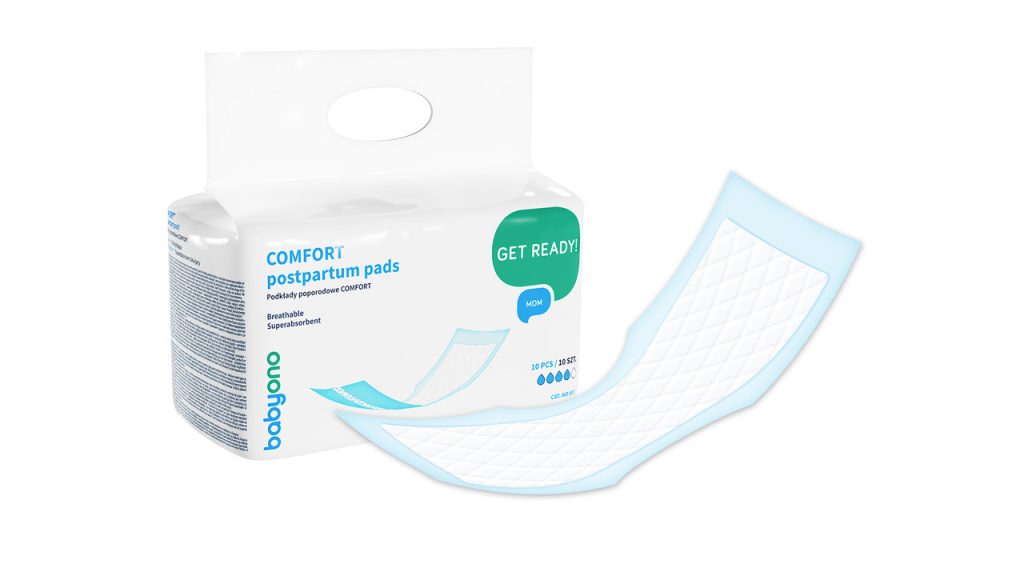 Продкладки послеродовые COMFORT 10 шт BabyOno, дышащие