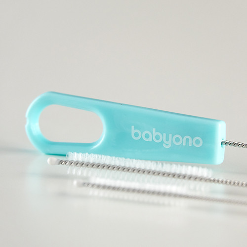Набор ершиков BABYONO для соломинок и трубочек, BPA-free — изображение 2