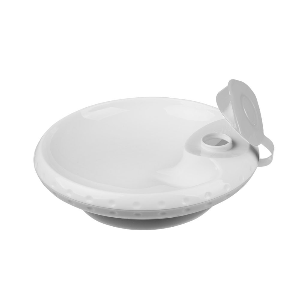 Тарелка детская на присоске BabyOno с поддержанием температуры, 6+, BPA-free
