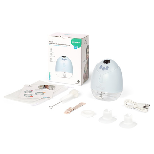 Молокоотсос электрический беспроводной MEGAN от BABYONO, не требует рук, BPA-free