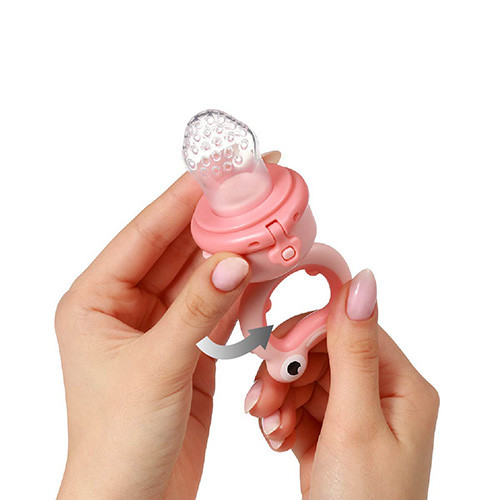 Ниблер для прикорма BabyOno с вращающимся прорезывателем, BPA-free — изображение 3