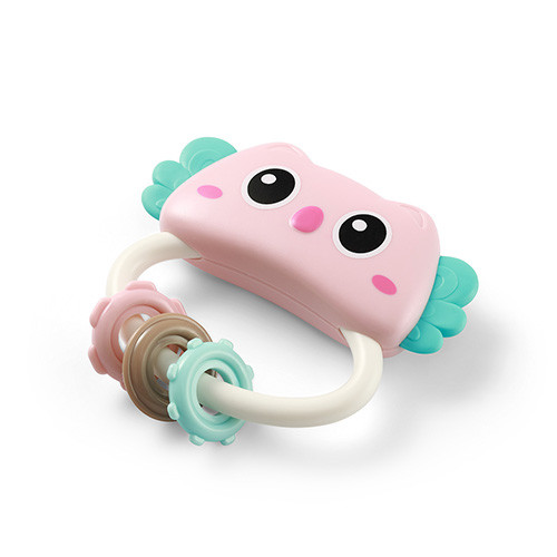 Погремушка с прорезывателем Сова BabyOno, BPA-free