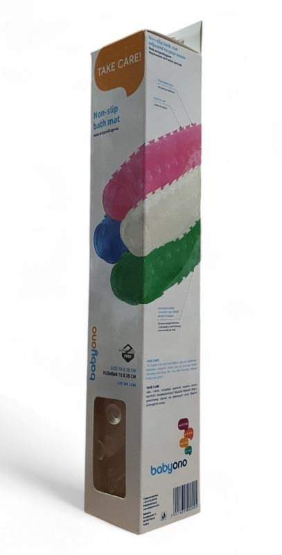 Коврик для ванной антискользящий BABYONO 70*35 см, силикон BPA-free — изображение 4