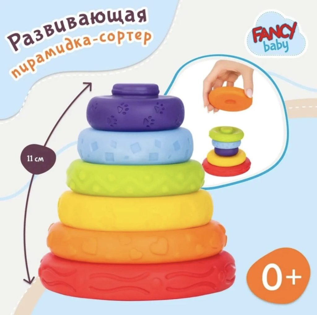 Пирамидка, пластик BPA-free